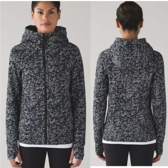 lululemon athletica Jackets & Blazers - lululemon scuba Jacket iv iced wave size 8